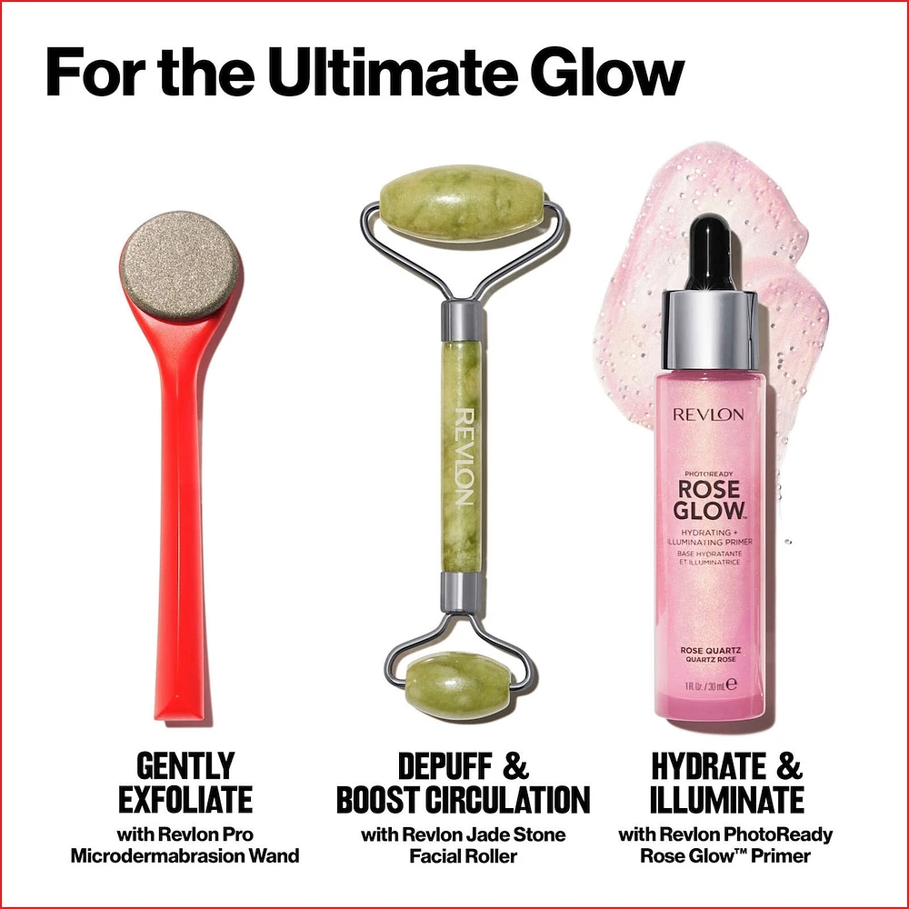 Microdermabrasion Wand, Exfoliating Facial Skincare Tool with Real Diamonds