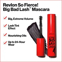 So Fierce! Big Bad Lash Mascara, Volumazing Darkening Eyelash Tint, Waterproof