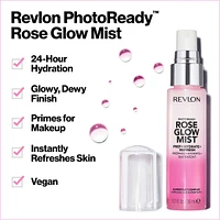 PhotoReady Rose Glow Mist Face Primer, Prep, Hydrate & Refresh Spray