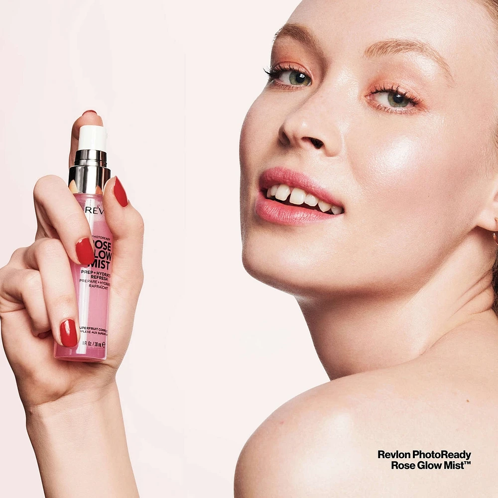 PhotoReady Rose Glow Mist Face Primer, Prep, Hydrate & Refresh Spray
