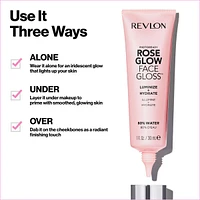 PhotoReady Rose Glow Face Gloss, Illuminating Hydrating Primer,  Non-Sticky Gel