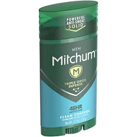 Mitchum Men Advanced Control Antiperspirant & Deodorant Invisible Solid Clean Control