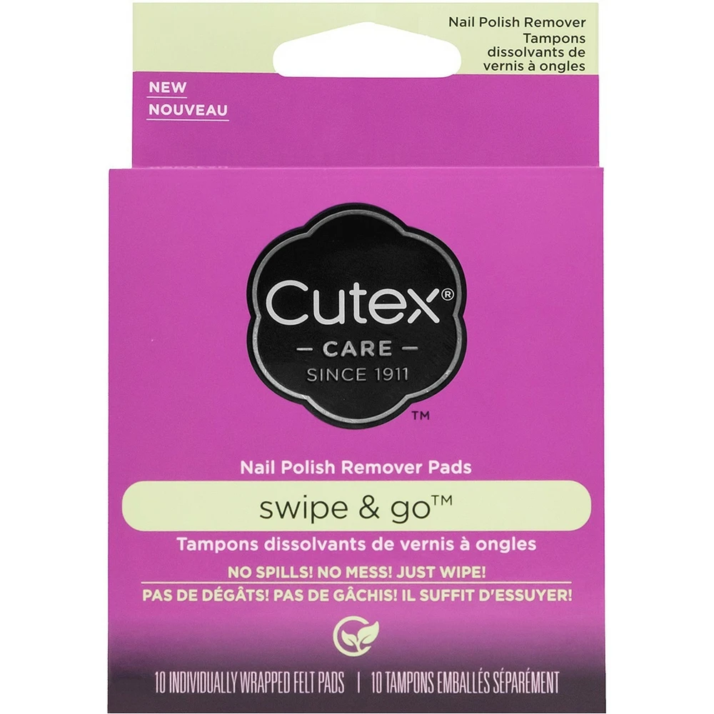 Swipe and Go Nail Polish Remover Pads