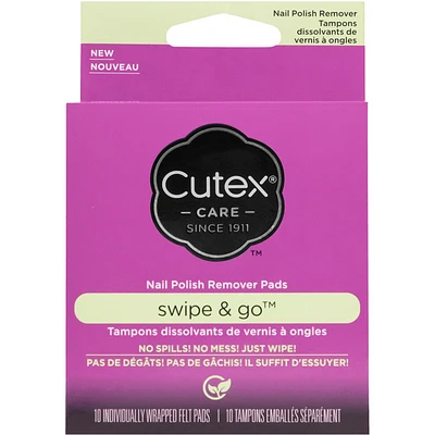 Swipe and Go Nail Polish Remover Pads