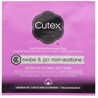 Swipe & Go Non-AcetoneTM Nail Polish Remover Pads