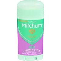 Mitchum Women Advanced Control Antiperspirant & Deodorant Invisible Solid Shower Fresh