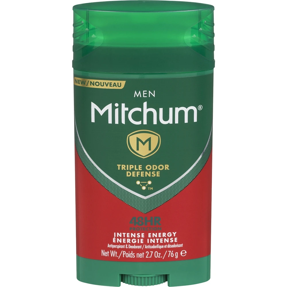 Mitchum Men Advanced Control Antiperspirant & Deodorant Invisible Solid Intense Energy