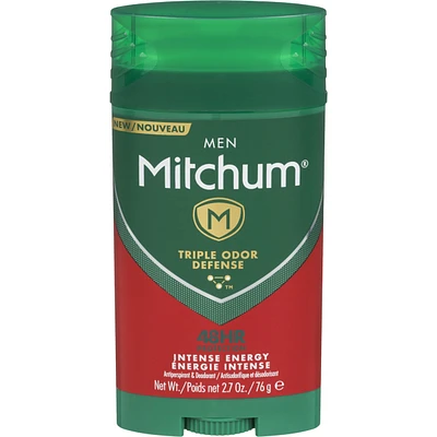Mitchum Men Advanced Control Antiperspirant & Deodorant Invisible Solid Intense Energy
