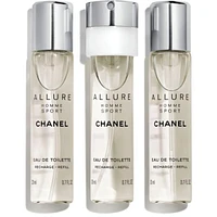 ALLURE HOMME SPORT - Eau de Toilette Refillable Travel Spray Refill