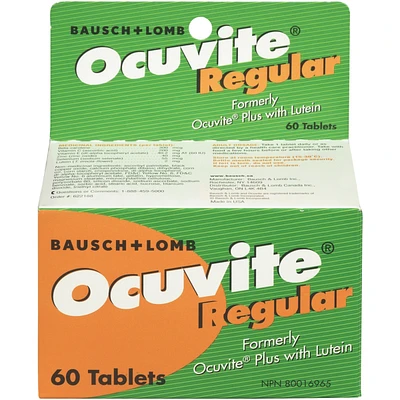 Ocuvite Regular Eye Vitamin & Mineral Supplements