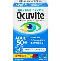 Ocuvite Adult 50+ Eye Vitamin & Mineral Supplements