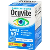 Ocuvite Adult 50+ Eye Vitamin & Mineral Supplements