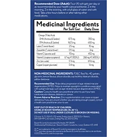 Eye Vitamins and Supplements Omega-3 Formula