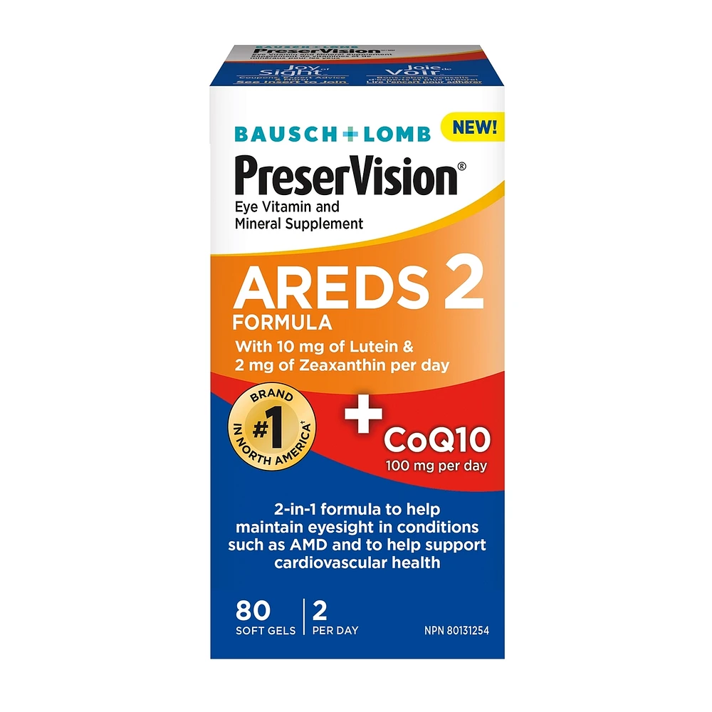 PreserVision AREDS 2 + CoQ10 Formula