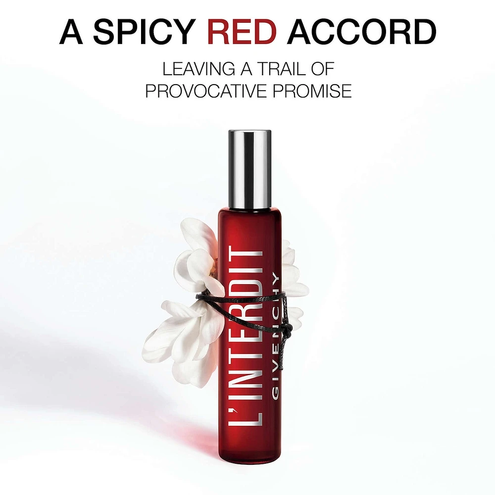 L'Interdit Eau De Parfum Rouge Roll-On, 0.67-oz.