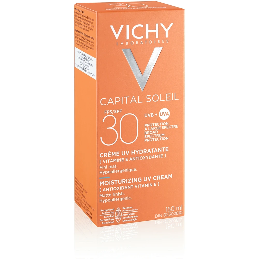 Capital Soleil Moisturizing Face & Body Sunscreen SPF 30, Matte Finish