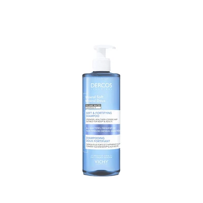 Dercos Mineral Soft Shampoo - All Hair Types