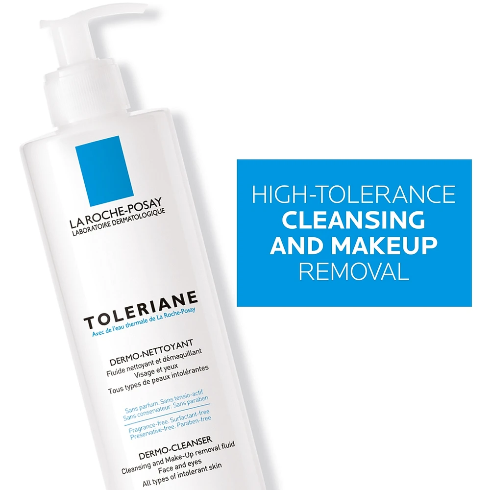 Toleriane Dermo-Cleanser Gentle No-Rinse Facial Cleanser And Makeup Remover