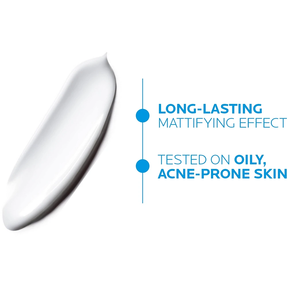 Effaclar Mat Anti-Shine, Anti-Enlarged Pores Daily Face Moisturizer for Oily Skin