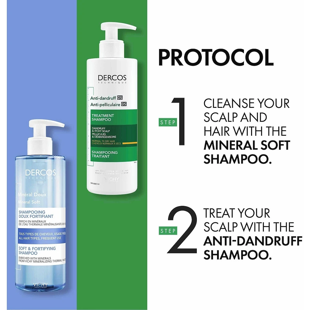 Dercos Anti-dandruff Shampoo Normal To Dry Hair
