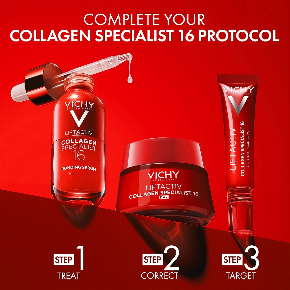 Liftactiv Collagen Specialist –  Anti-aging face moisturizing cream with peptides and vitamin C