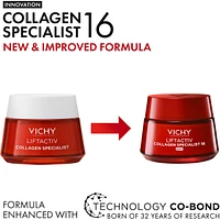 Liftactiv Collagen Specialist –  Anti-aging face moisturizing cream with peptides and vitamin C