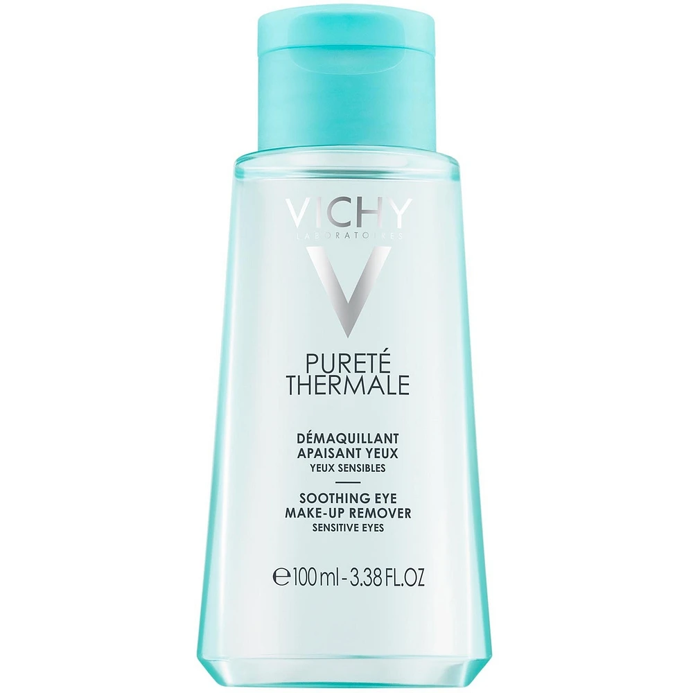 Purete Thermale Sensitive Eye Makeup Remover, Dermatologist & Ophtalmologist tested, No Parabens, Hypoallergenic, Tested on Sensitive Skin, Protects & Fortifies Lashes