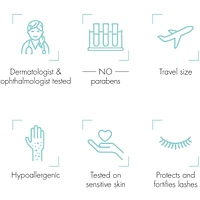 Purete Thermale Sensitive Eye Makeup Remover, Dermatologist & Ophtalmologist tested, No Parabens, Hypoallergenic, Tested on Sensitive Skin, Protects & Fortifies Lashes