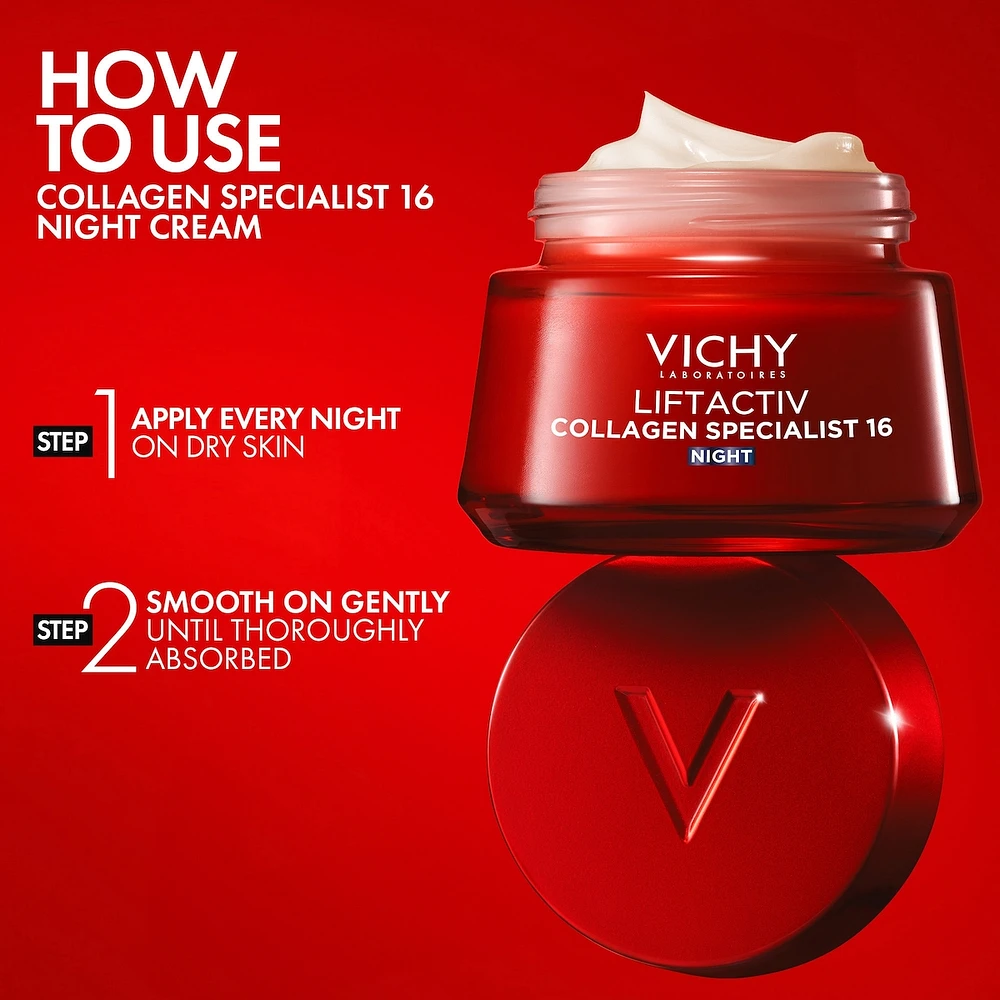 Liftactiv Collagen Specialist Night Cream - Wrinkles