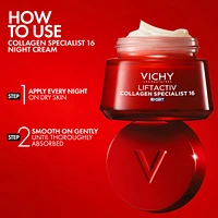 Liftactiv Collagen Specialist Night Cream - Wrinkles