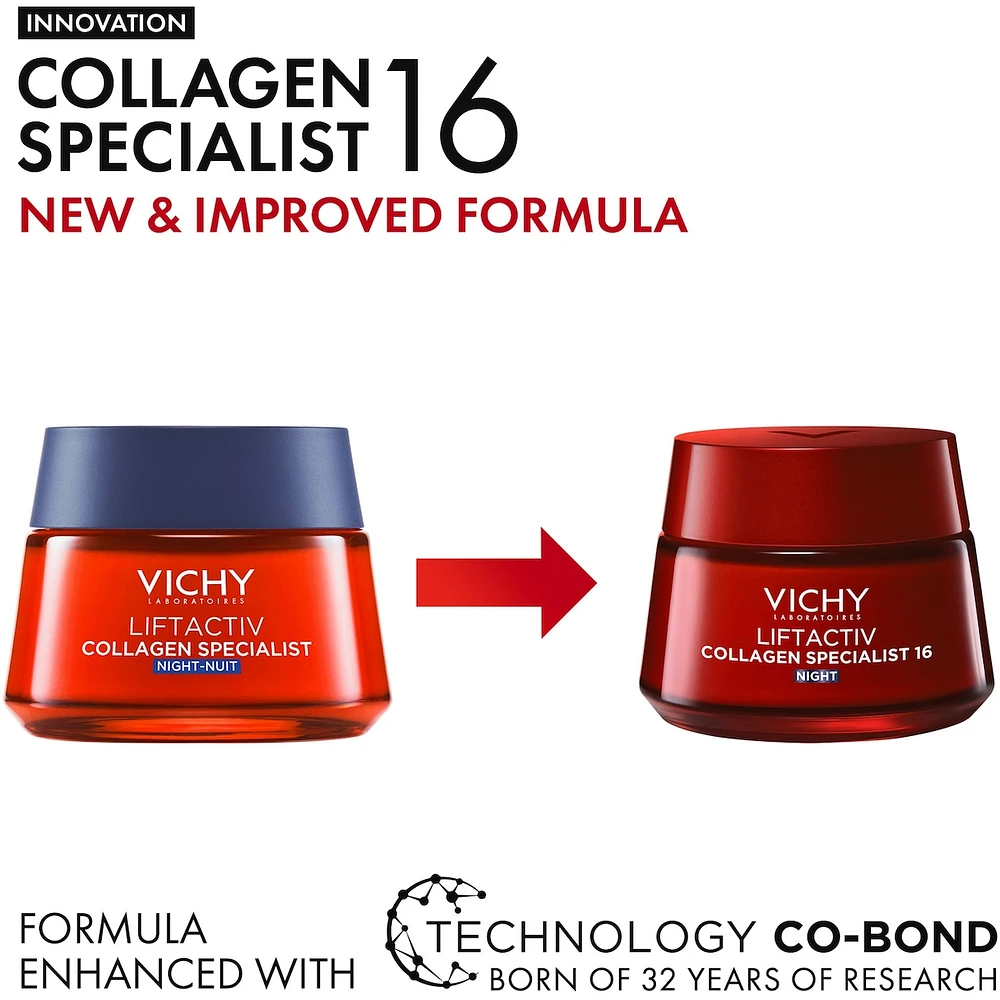 Liftactiv Collagen Specialist Night Cream - Wrinkles