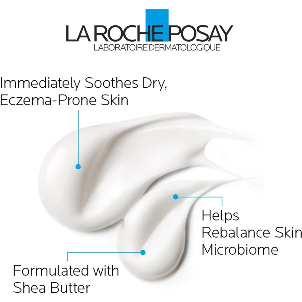 Lipikar Baume AP+m Body Cream for Dry & Eczema-Prone Skin with Shea Butter, New Eco-Conscious Packaging, 400ML