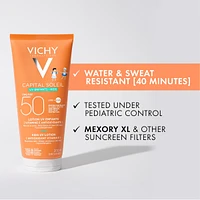 Suncreen For Face & Body, Capital Soleil Kids UV Lotion SPF 50
