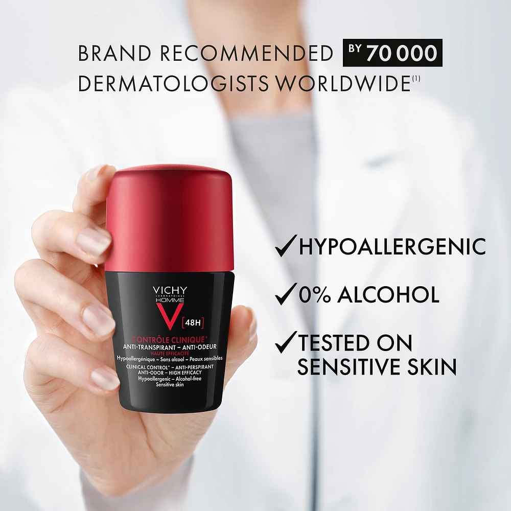 Homme Clinical Control 48h Deodorant