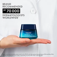 Vichy MINÉRAL 89 Moisture Recovery Night Cream – Hydrating Night Cream with Pure Melatonin & Hyaluronic Acid