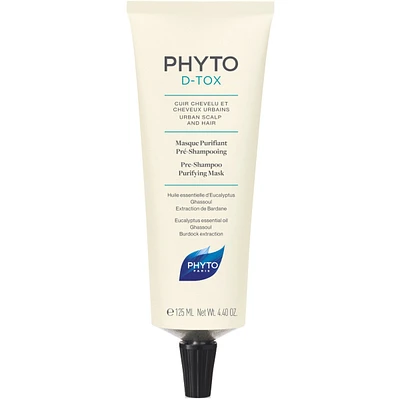 Phyto d-tox pre-shampoo purifying mask