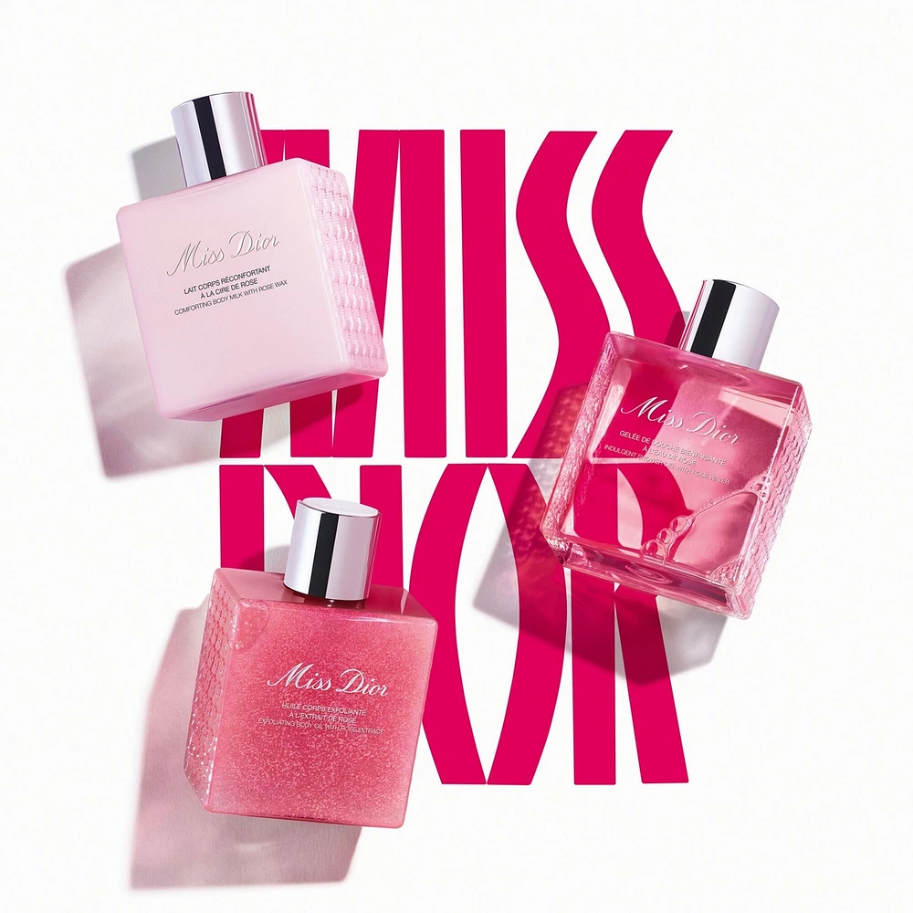 Miss Dior Shower Gel with Rose Water Indulgent Foaming Shower Gel