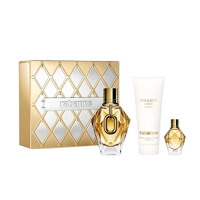 Million Gold For Her Eau de Parfum 3-Piece Gift Set