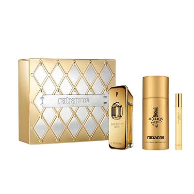 Million Gold Eau de Parfum Intense 3-piece Gift Set