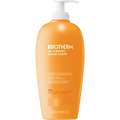 Oil Therapy Body Balm with Apricot Oil, Life Plankton and Antioxydant Vitamin E, for 24h Nourished, Supple, and Soft Skin