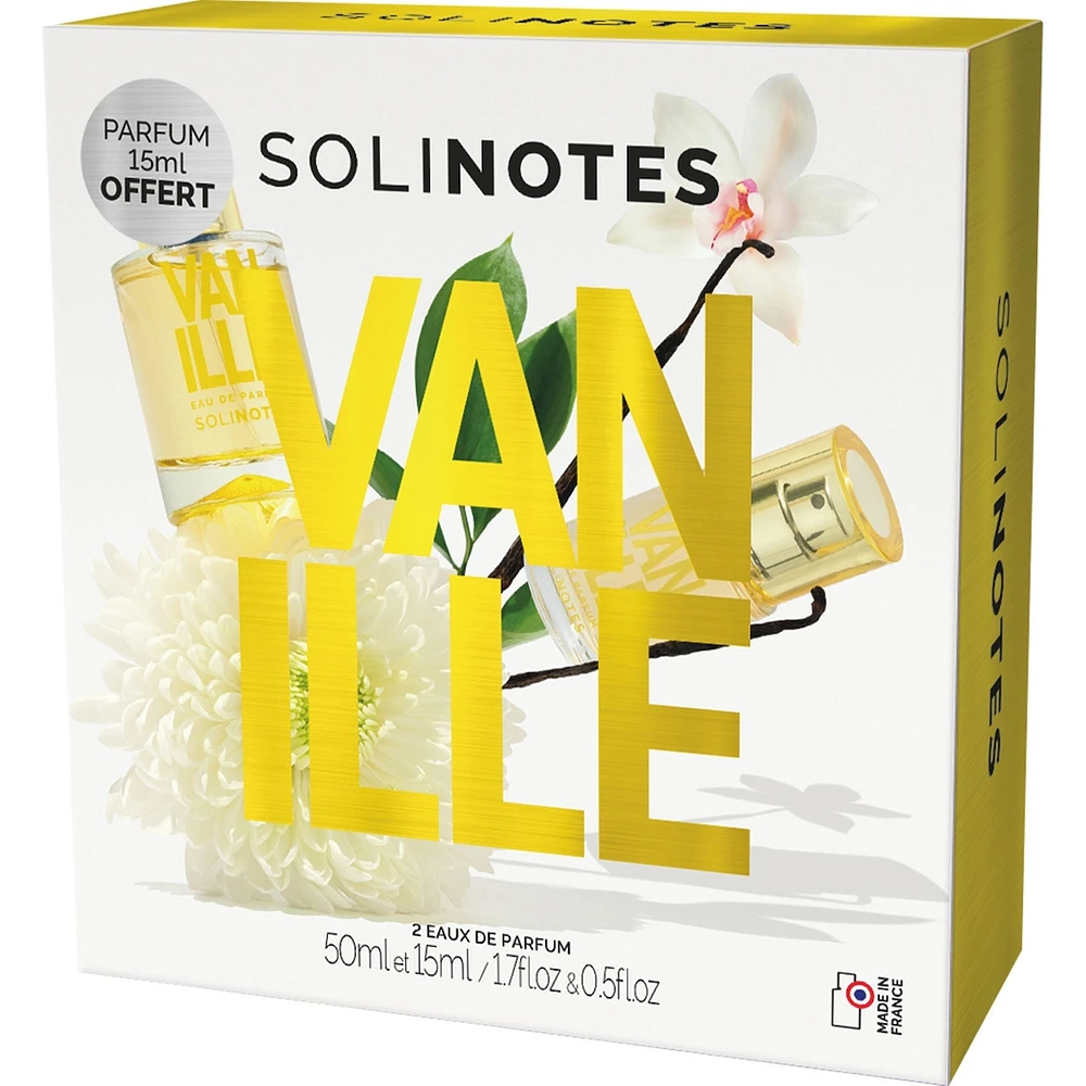 Solinotes 2p Set Eau de Parfum 50ml + 15ml Vanilla