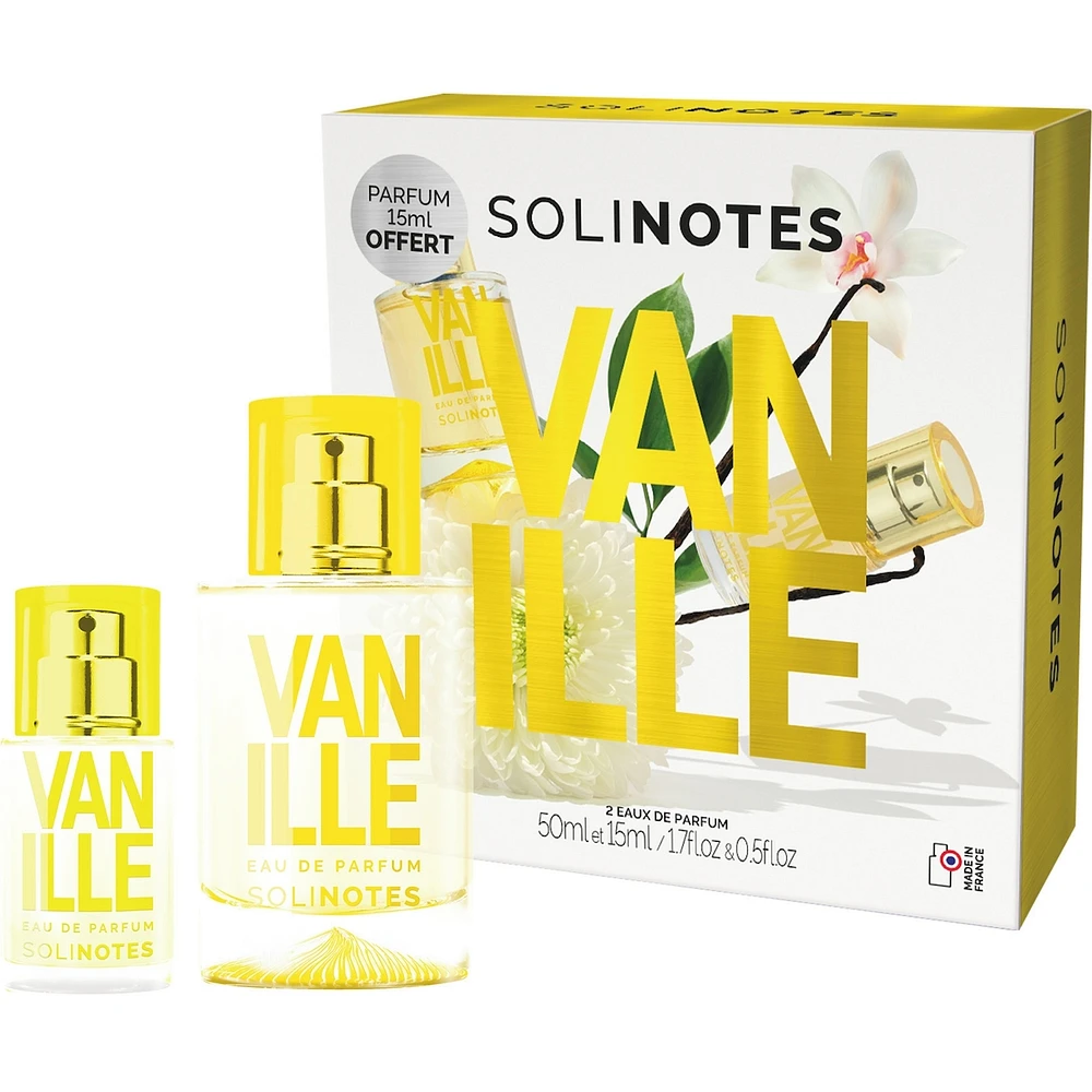 Solinotes 2p Set Eau de Parfum 50ml + 15ml Vanilla