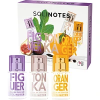 Solinotes Set 3x15ml Eau de Parfum Figtree Tonka Orange Blossom