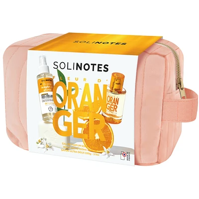 Solinotes 3p Set Eau de Parfum 50ml + Dry Oil 100ml + Bar Soap 100g Orange Blossom