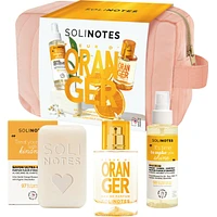 Solinotes 3p Set Eau de Parfum 50ml + Dry Oil 100ml + Bar Soap 100g Orange Blossom