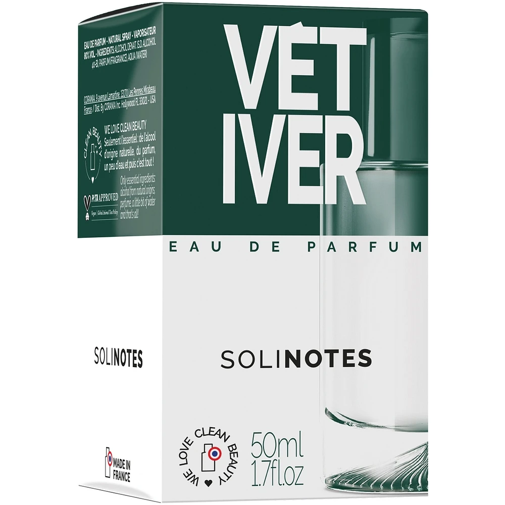 Solinotes Vetiver Eau de Parfum 1.7 Floz