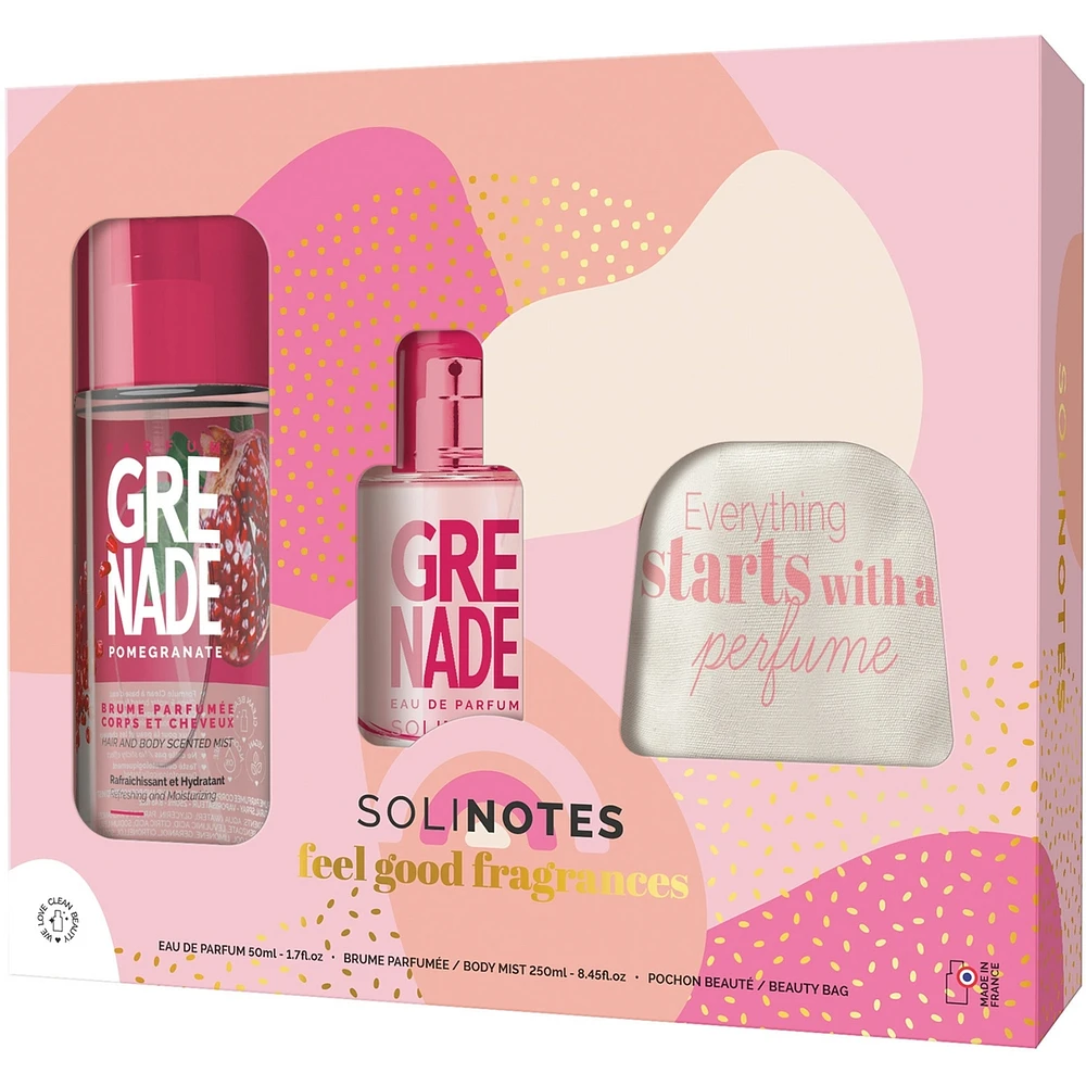 Solinotes 3 Pieces Gift Set - Pomegranate