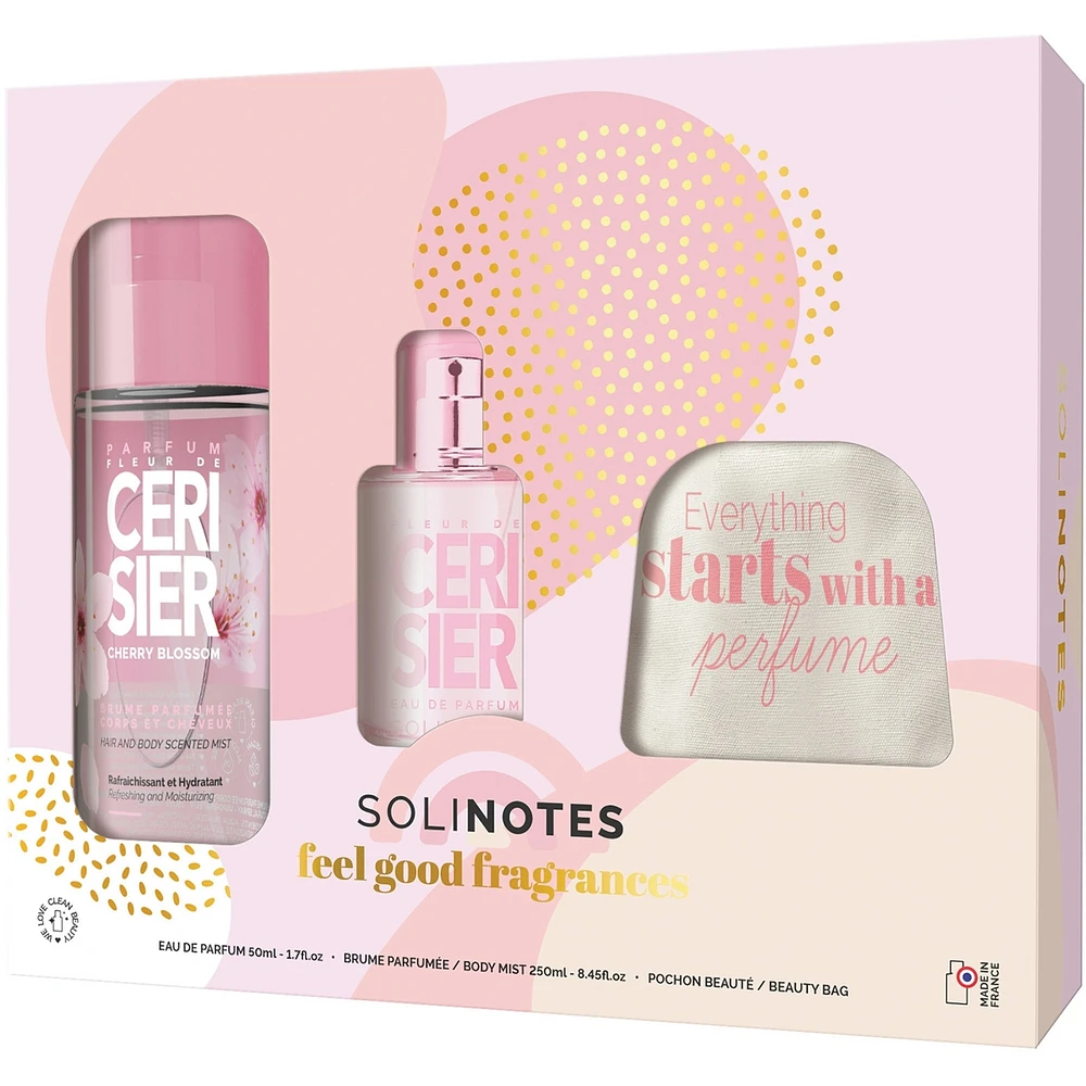 Solinotes 3 Pieces Gift Set - Cherry Blossom