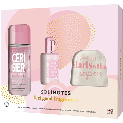 Solinotes 3 Pieces Gift Set - Cherry Blossom