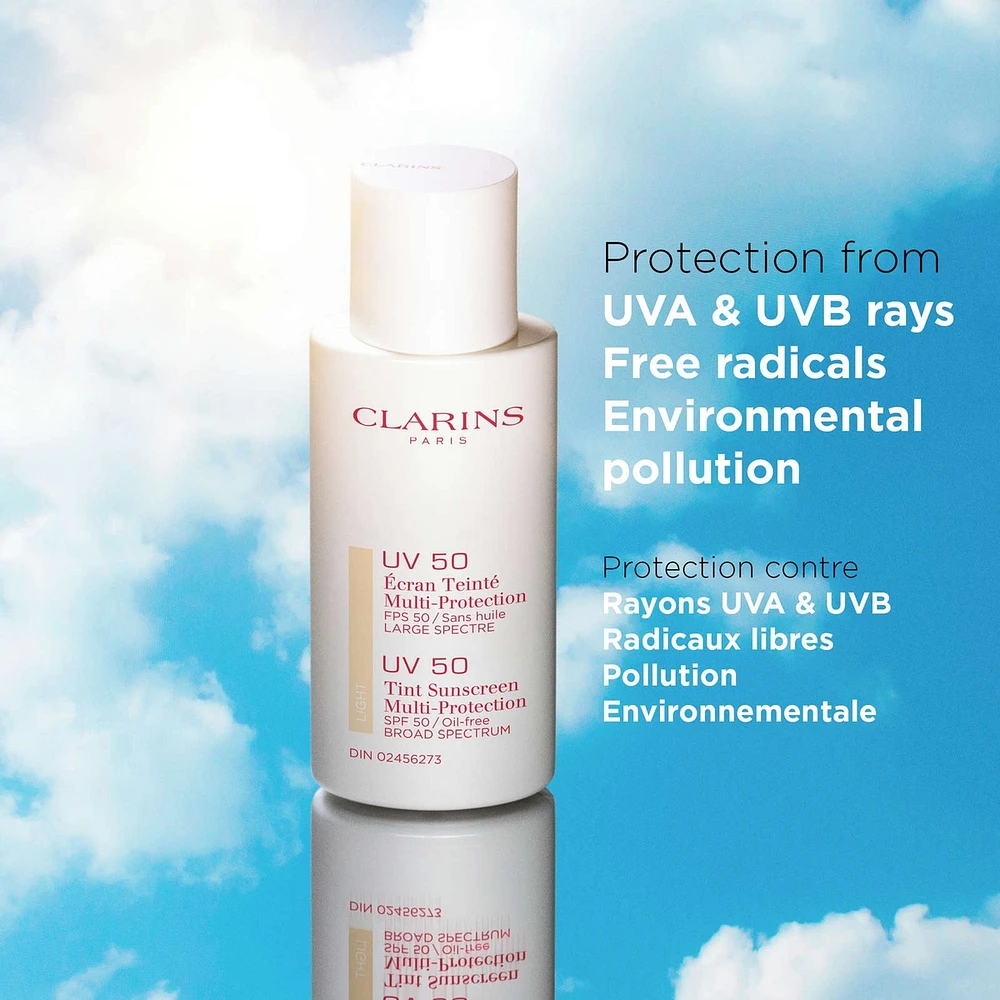 UV 50 - Écran teinté multi-protection – Moyen